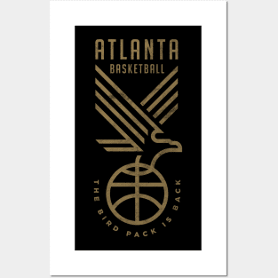 Atlanta Basketball, The Bird Pack is Back, Hawks Fan Posters and Art